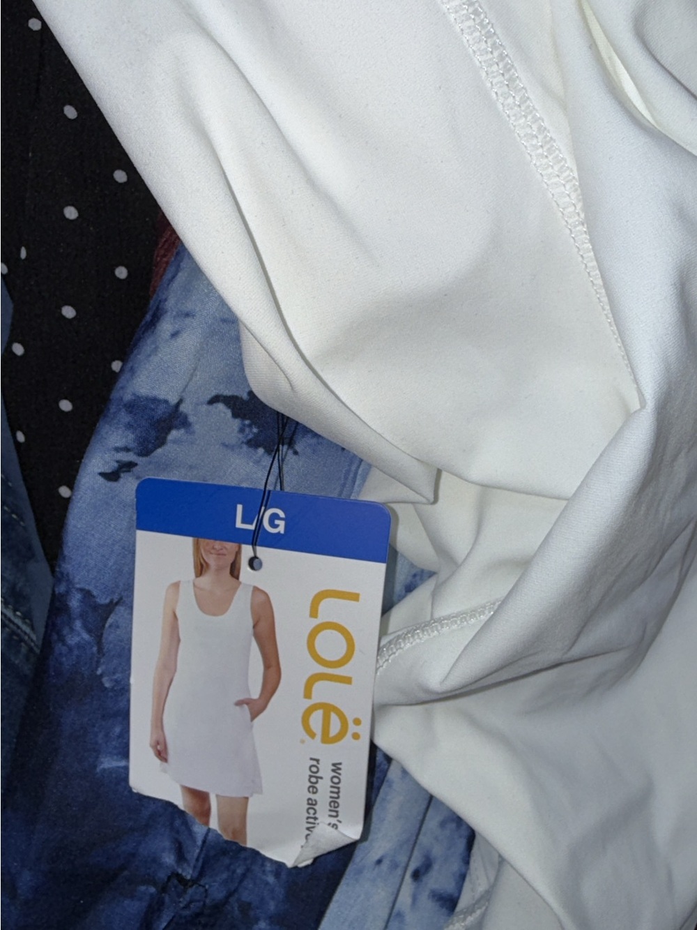 Lole White Women's Sleeveless Active Dress